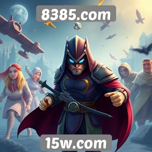 Visão geral do site de jogos 8385.com