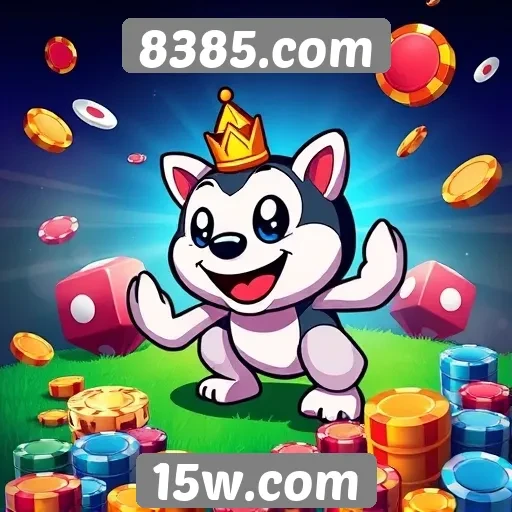Variedade de jogos disponíveis em 8385.com